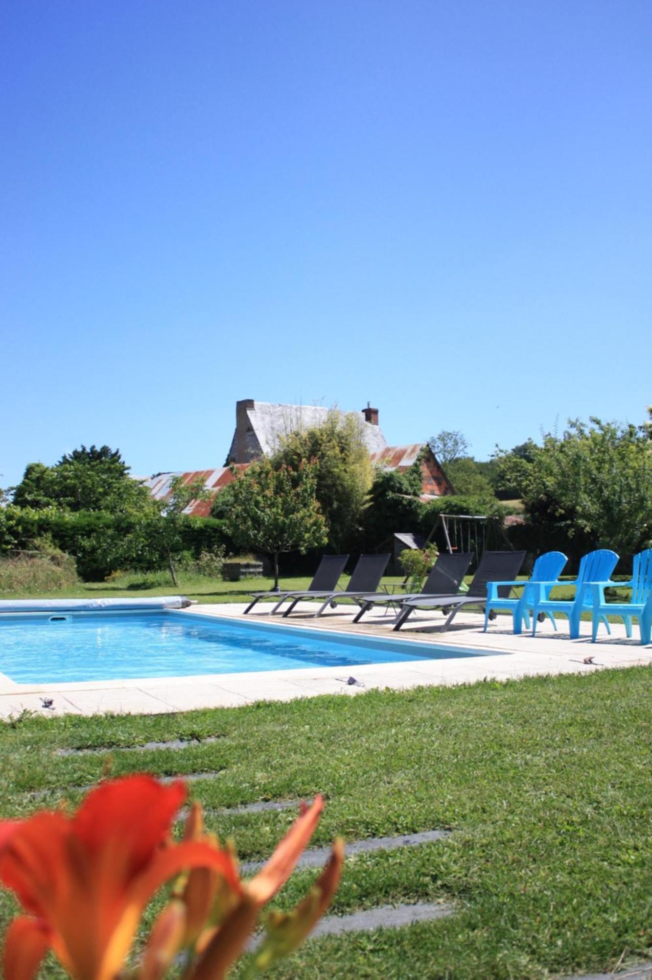 Villa Le Printemps, Maison 15 Pers Avec Piscine Chevire-le-Rouge Exterior photo